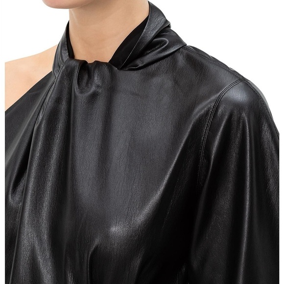 Nanushka One-Shoulder Ida Dress Size M - Picture 6 of 16